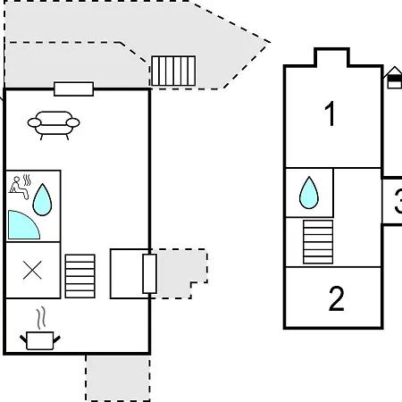 Дом отдыха Nice In With 3 Bedrooms, Sauna And Internet *